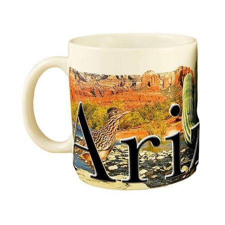 AMERICAWARE Americaware SMARI03 Arizona 18 oz Full Color Relief Mug SMARI03